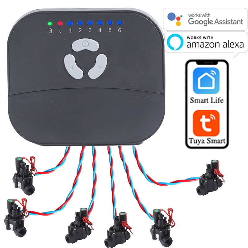 Smart Garden Refill - 6 Bölgeli WIFI Bağlantılı Tuya Akıllı