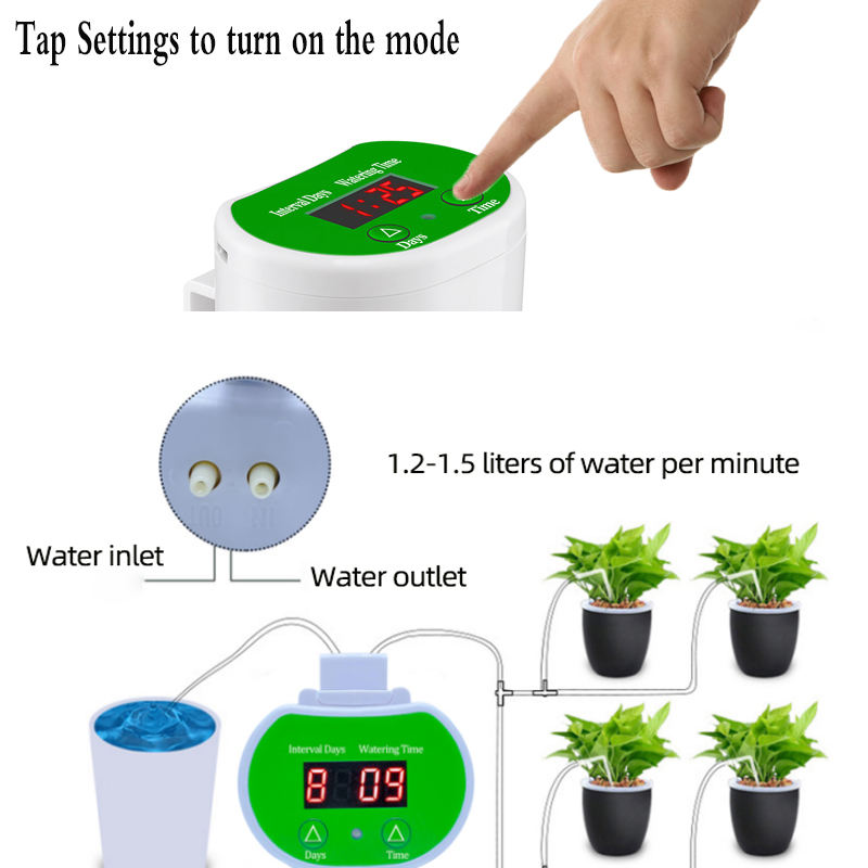 Akıllı zamanlı bir otomatik çi - Smart Garden Tools incelemesi ve fiyatı