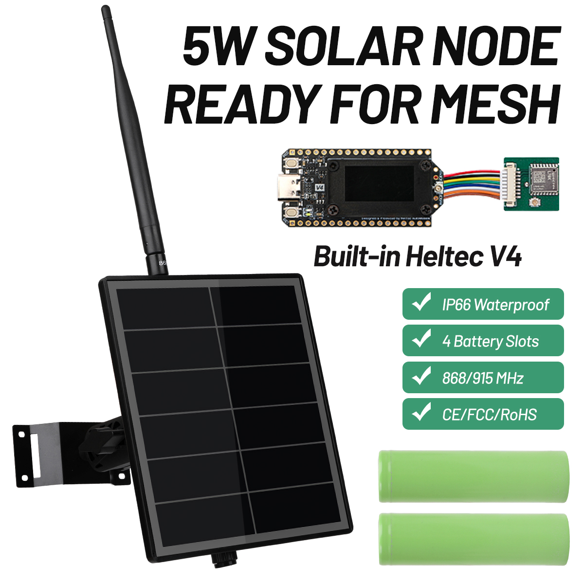 Dış Mekan Meshtastic Solar Düğ - Smart Garden Esp32 incelemesi ve fiyatı