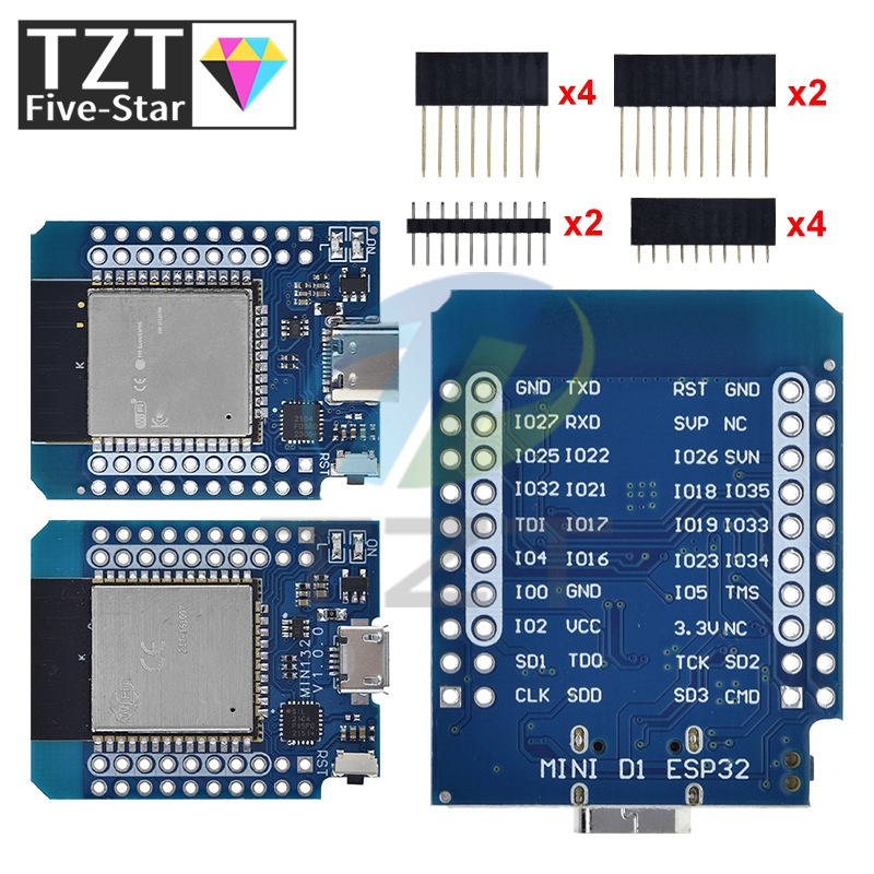 TZT 1/3 adet Wemos Mini D1 ESP - Smart Garden Esp32 incelemesi ve fiyatı