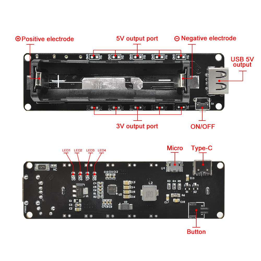 WEMOS ESP32 18650 Lityum Pil K - Smart Garden Esp32 incelemesi ve fiyatı
