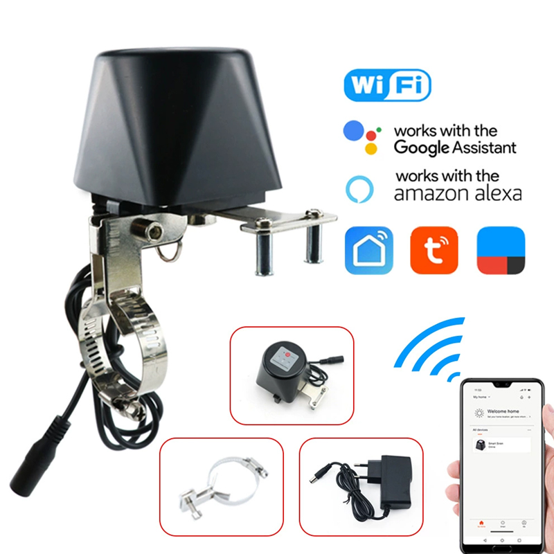 Tuya Akıllı Gaz Vanası WIFI Ba - Smart Garden Timer incelemesi ve fiyatı
