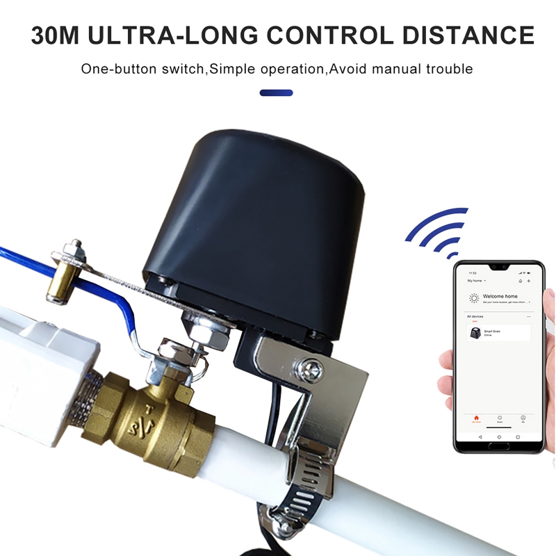 Tuya Akıllı Gaz Vanası WIFI Ba - Smart Garden Timer incelemesi ve fiyatı