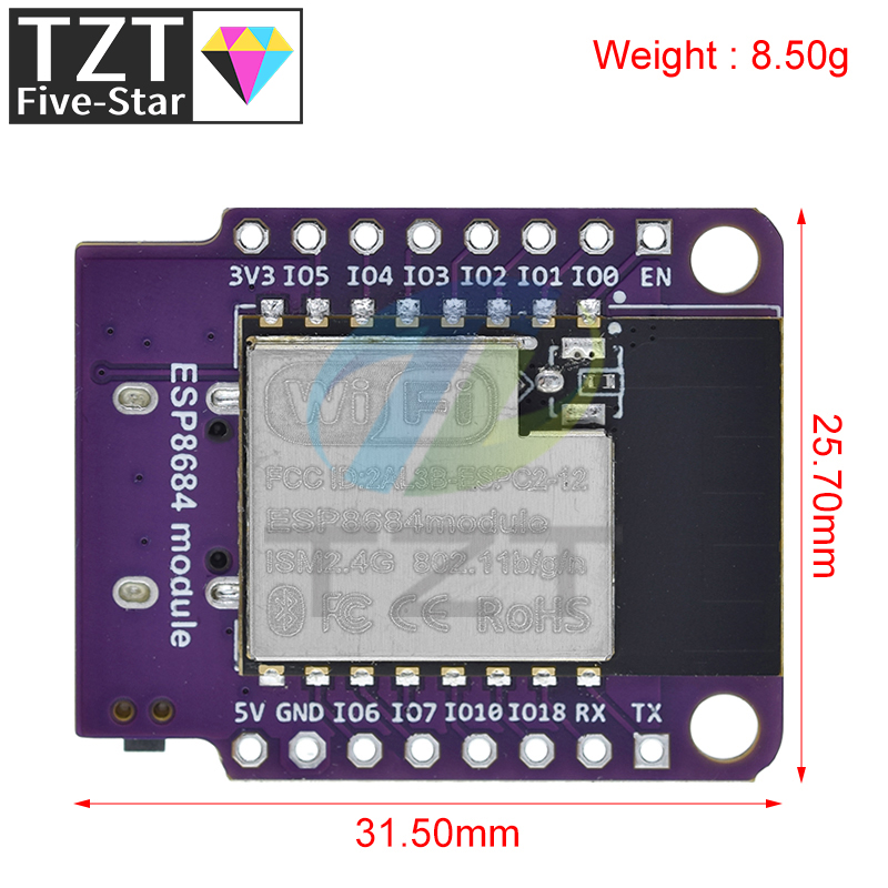 Wemos D1 Mini ESP8266 ESP32 ES - Smart Garden Esp32 incelemesi ve fiyatı